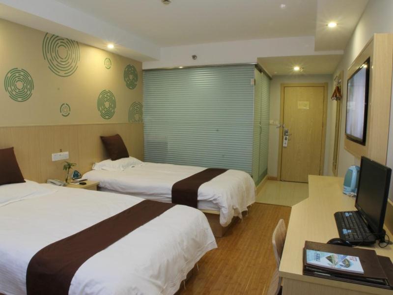 Greentree Inn Shanghai Gucun Park Express Hotel Luaran gambar